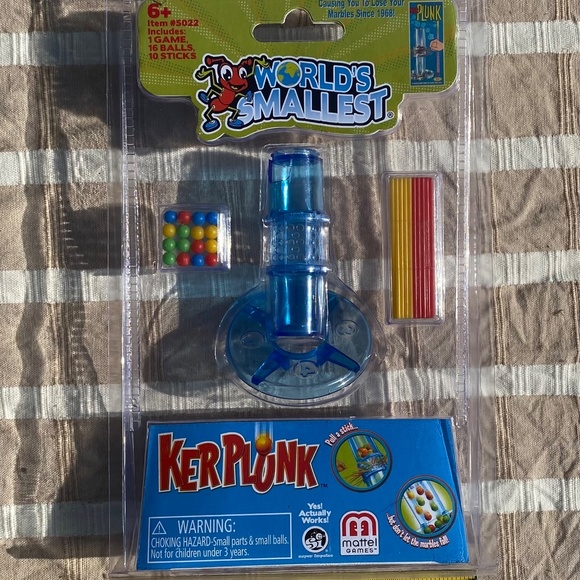World’s Smallest Ker-Plunk Collectable Mini Game Toy - Picture 3 of 3